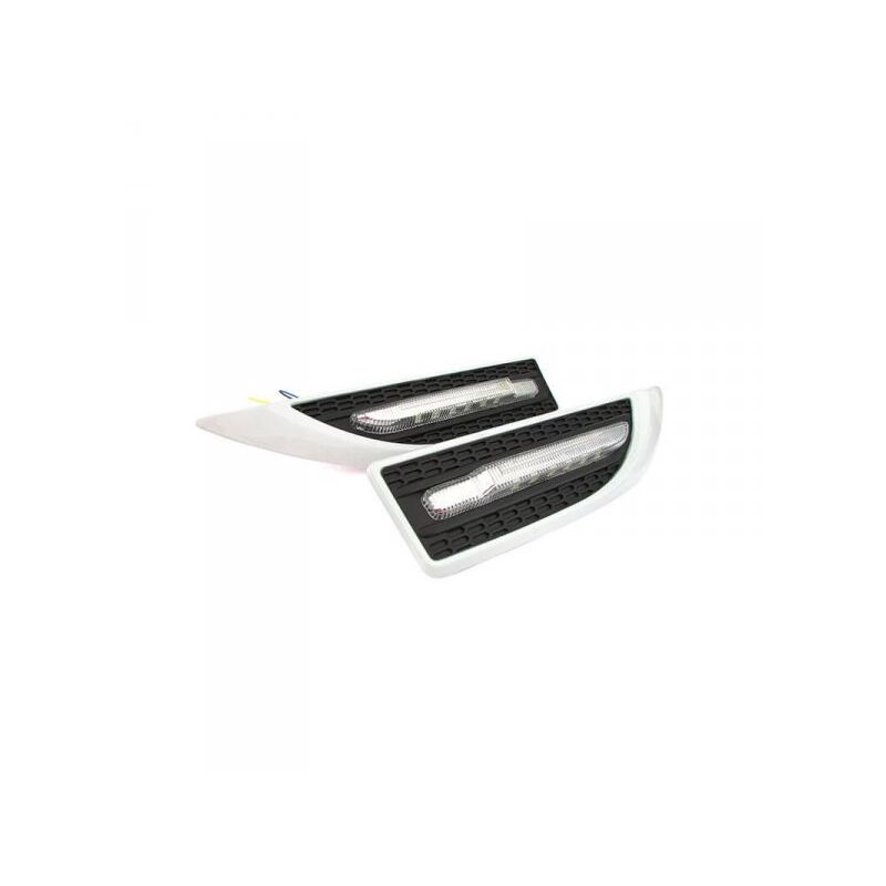 foto del prodotto carall kit freccia laterale a led side marker universale multi funzionali bianco perla