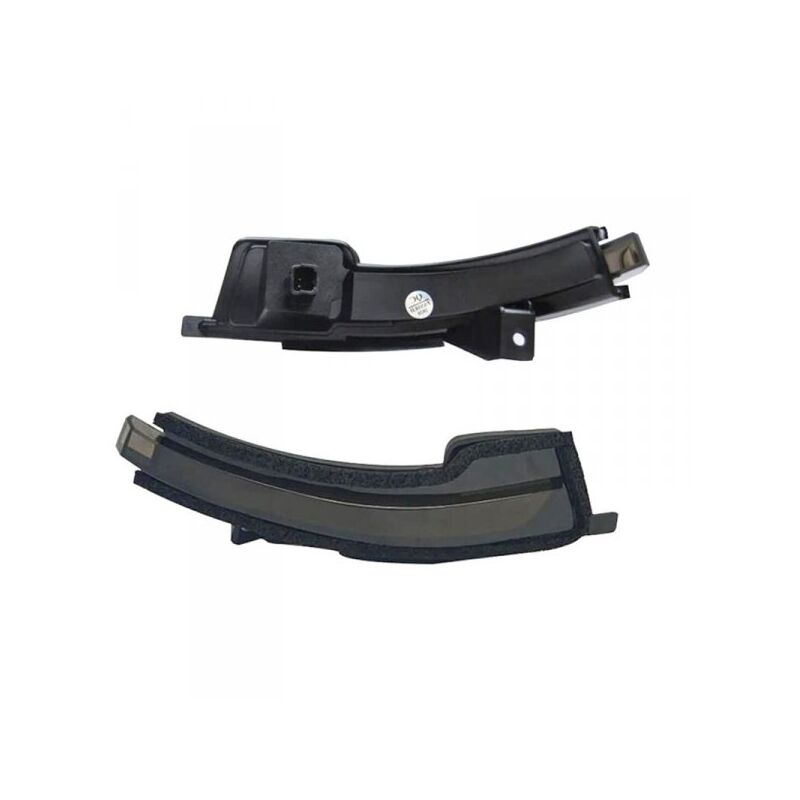 foto del prodotto carall kit freccia led specchietto retrovisore dinamico sequenziale ford mustang 2015 lente fume arancione