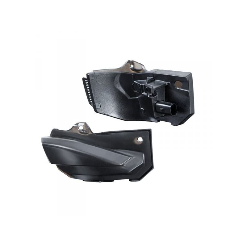 foto del prodotto carall kit freccia led specchietto retrovisore dinamico sequenziale toyota corolla dopo 2019 lente fume arancione