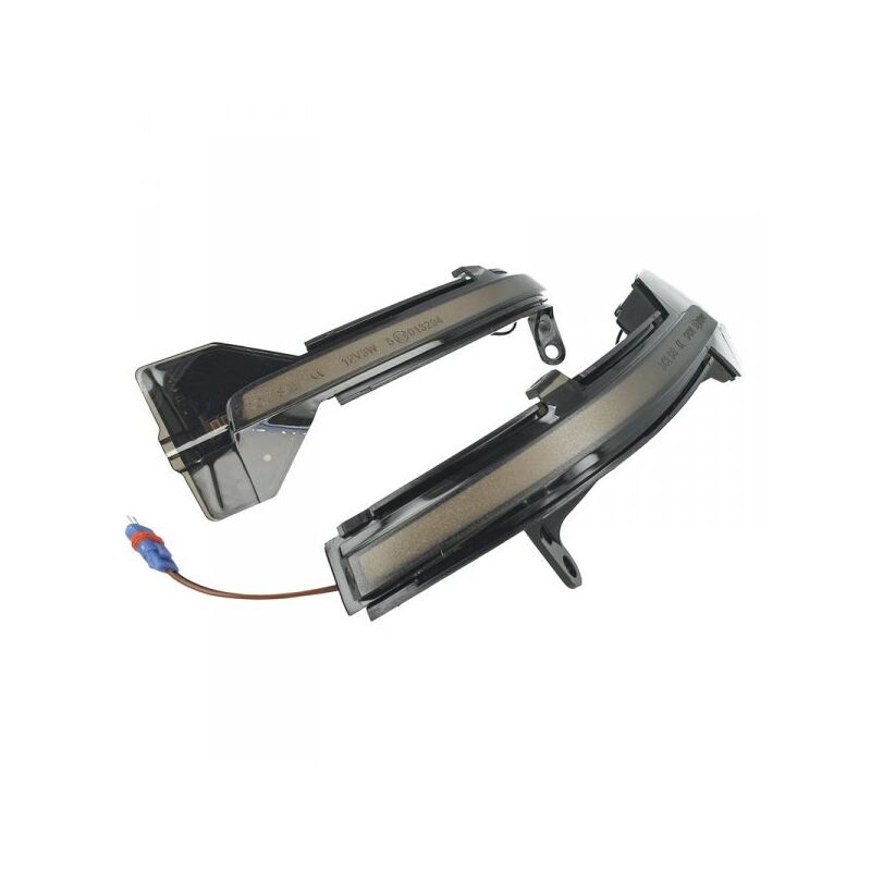 foto del prodotto carall kit freccia specchietto retrovisore led bmw f10 f11 gt f07 f12 f13 gran coupe f06 f01 lente fume arancione dinamico sequenziale