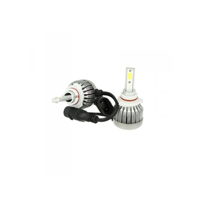 foto del prodotto carall kit full lampada led cob 9006 hb4 12v 24v bianco 6000k per abbagliante e fendinebbia senza driver
