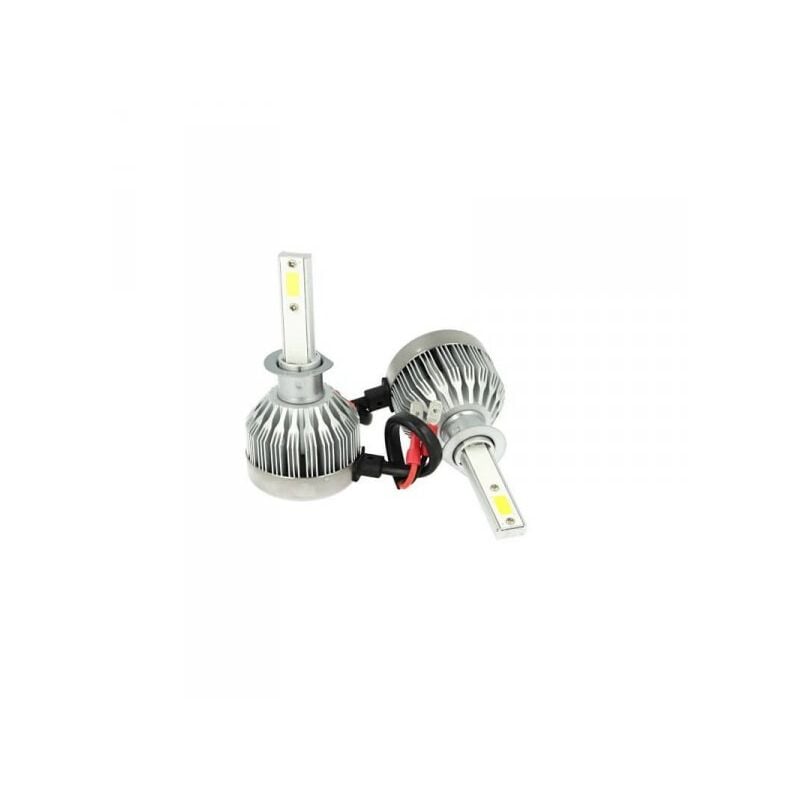 foto del prodotto carall kit full lampada led cob h1 20w 12v 24v bianco 6000k per abbagliante e fendinebbia senza driver