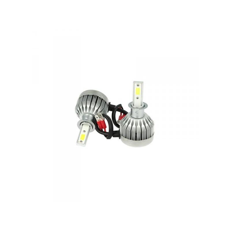 foto del prodotto carall kit full lampada led cob h3 20w 12v 24v bianco 6000k per abbagliante e fendinebbia senza driver