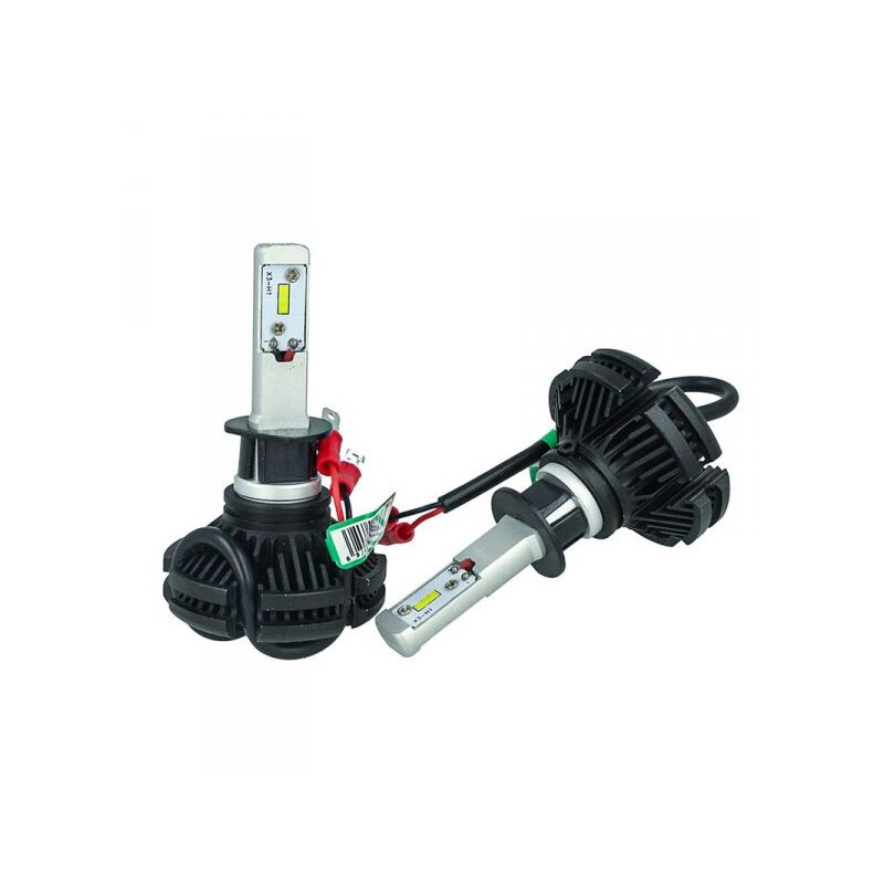 foto del prodotto carall kit full lampada led h1 12v 24v 30w 3600 lumen ip67 per abbagliante e fendinebbia senza driver