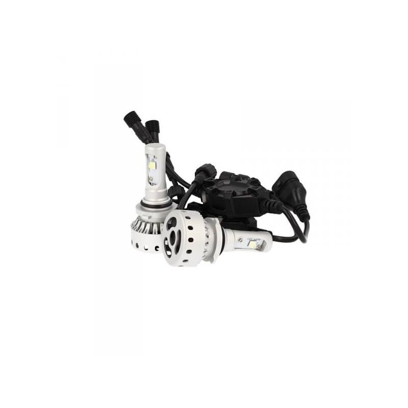 foto del prodotto carall kit full led canbus hb4 9006 40w 5000 lumens con ventilatore 12v 24v 2 cree xhp 50
