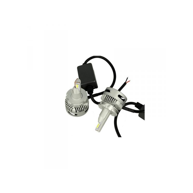 foto del prodotto carall kit full led canbus lampada d1s d1r d3s 45w 12v 24v per faro lenticolare piu lumisoso dello xenon originale