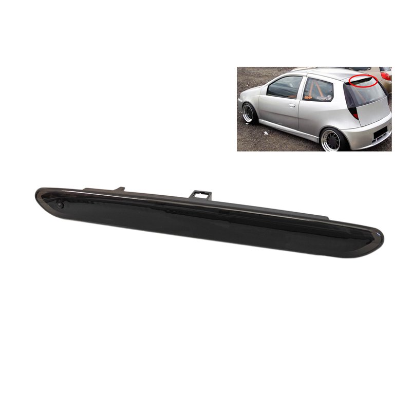 foto del prodotto carall kit luce terzo stop a led singolo nero fume per fiat grande punto 2006 2011 oem 2122000407