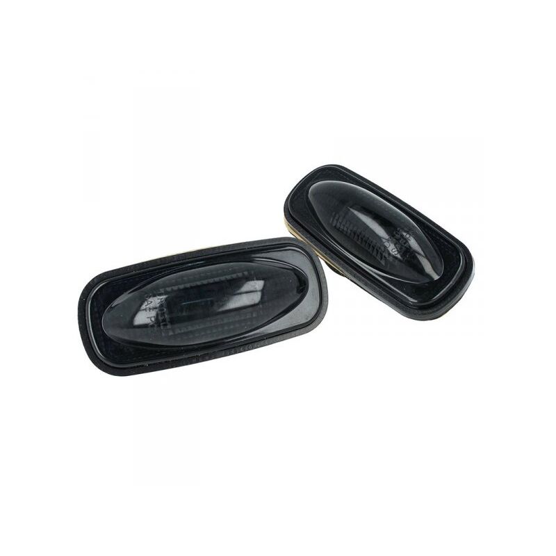 foto del prodotto carall - kit luci fanali fume colore arancione 24v 12v luce ingombro cortesia cupola cappa del camion bus barca