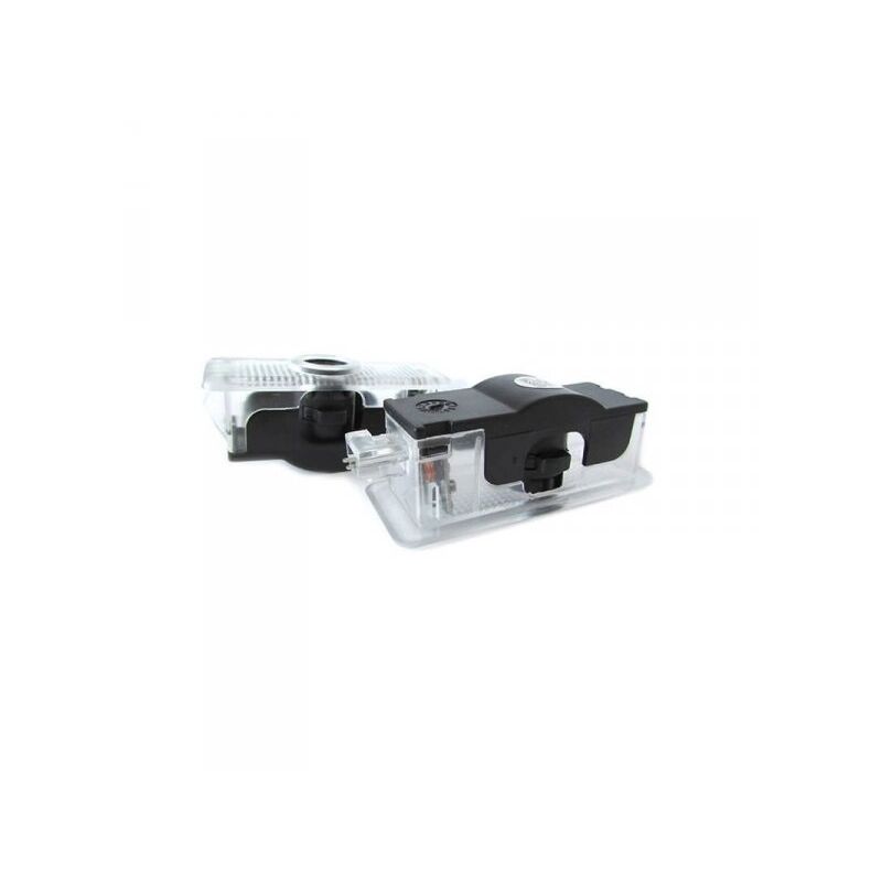 foto del prodotto carall kit luci led logo proiettori auto portiere mercedes benz slk r171 r199 w203 clk w209 plug play