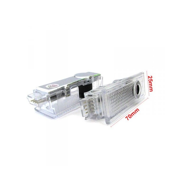 foto del prodotto carall kit luci led logo proiettori auto portiere per mini f55 f56 f60 plug play senza modifica