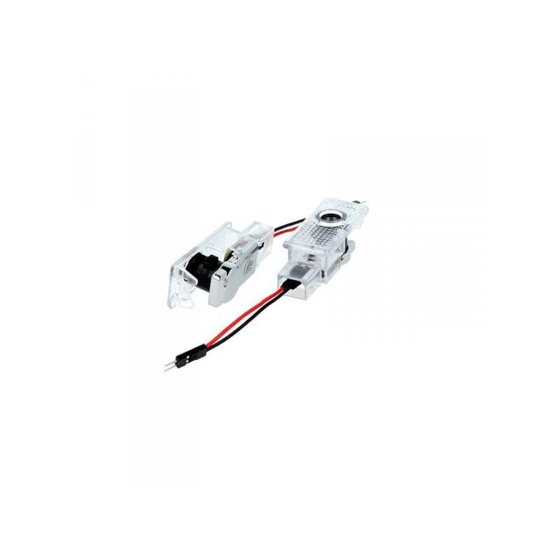 foto del prodotto carall kit luci led logo proiettori auto portiere porsche 987 997 gt3 cayenne senza modifica plug play