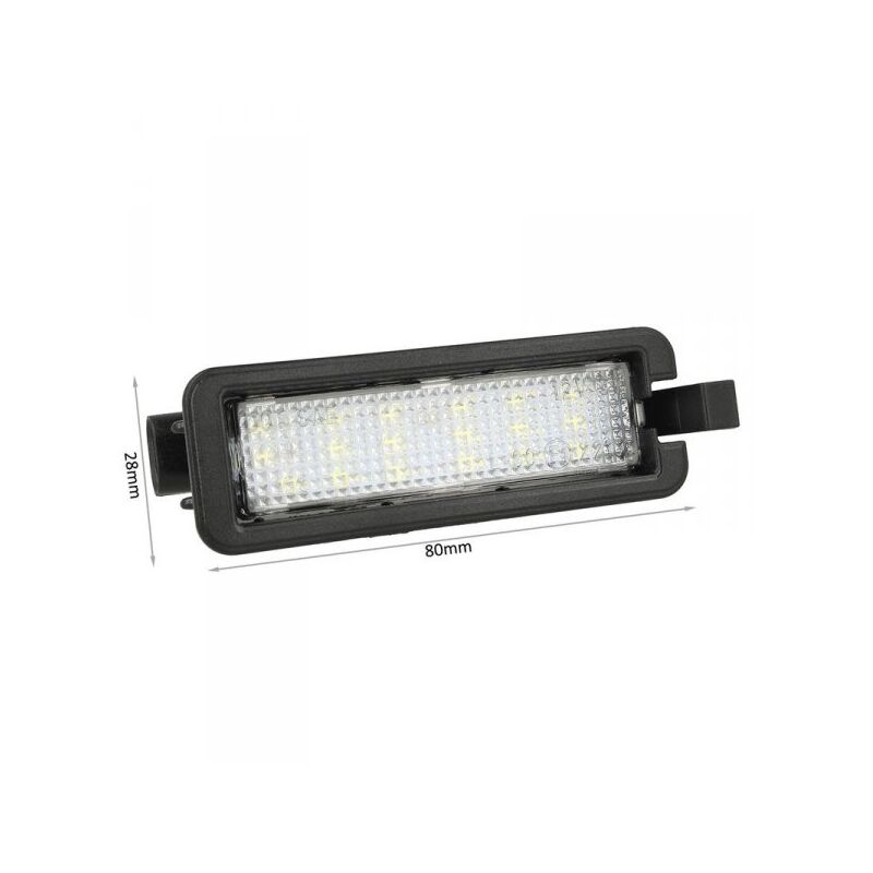 foto del prodotto carall kit luci targa led 68211290ab dodge charger challenger chrysler 300 dopo 2015 singolo pezzo