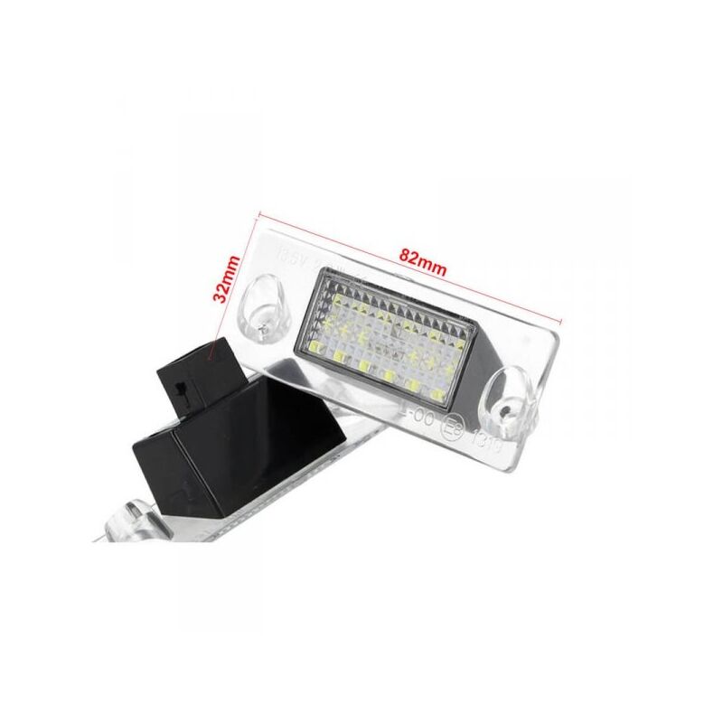foto del prodotto carall kit luci targa led audi a4 b5 sedan 1995 2001 bianco canbus no errore