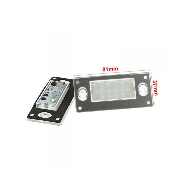foto del prodotto carall kit luci targa led audi a4 s4 avant 1999 2001 rs4 b5 a3 2001 2003 8d9943021g no errore