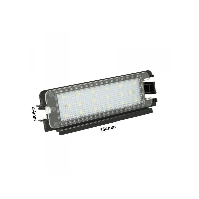 foto del prodotto carall kit luci targa led dacia sandero ii dopo 2012 12v 3w bianco canbus