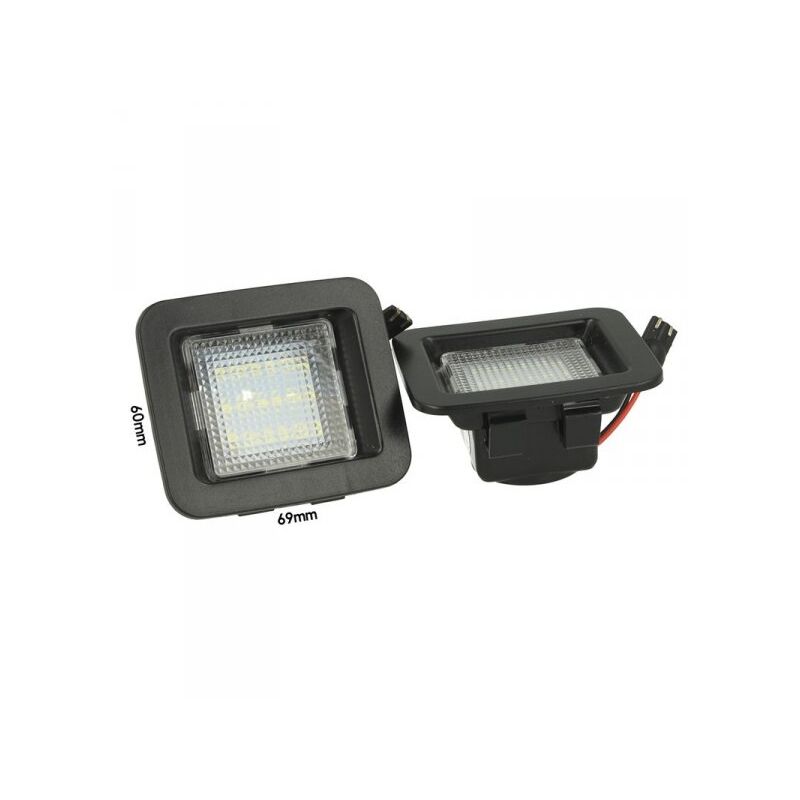 foto del prodotto carall - kit luci targa led ford f-150 raptor dopo 2015 oem fl3z-13550-a 12v 3w bianco canbus
