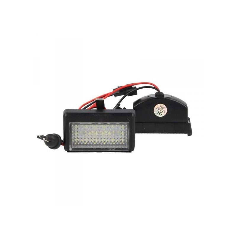 foto del prodotto carall kit luci targa led mercedes benz ml w164 x164x oem a4528200056 bianco canbus