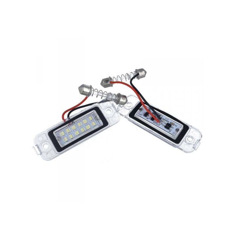foto del prodotto carall kit luci targa led mercedes ml class w163 facelift 2001 2005 oem 1638200066 a1638200066