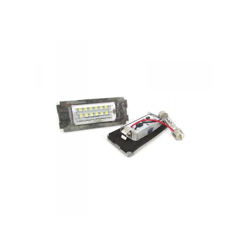 foto del prodotto carall kit luci targa led mini cooper r52 r55 r56 r57 r58 r59 bianco canbus no errore