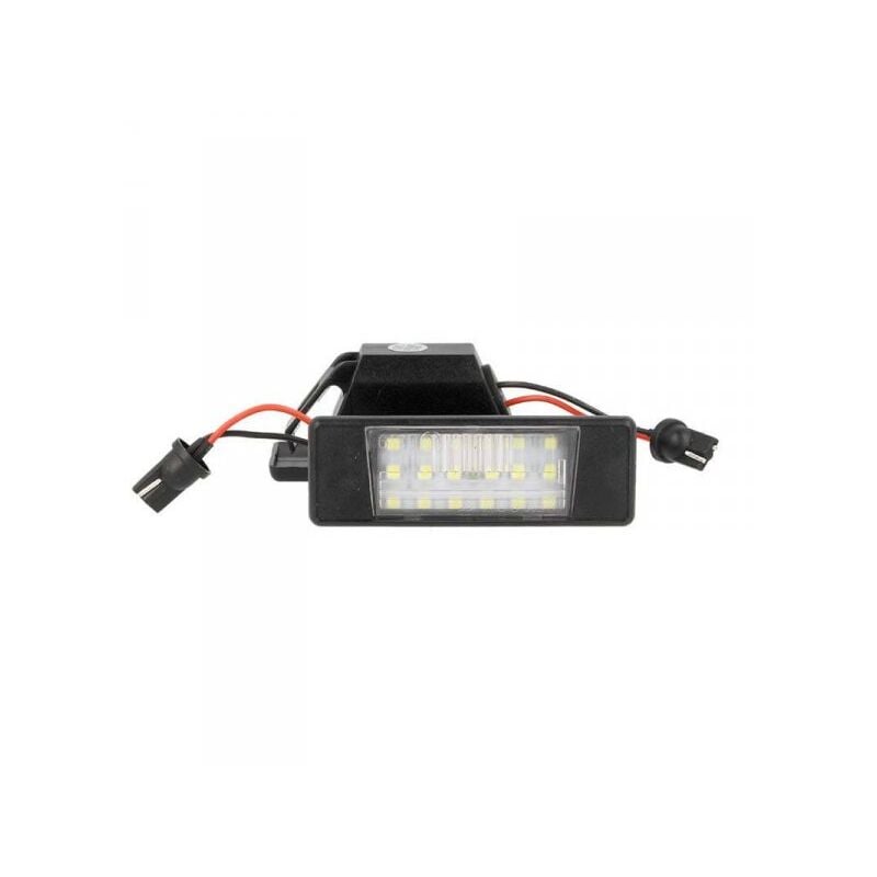 foto del prodotto carall kit luci targa led nissan x trail qashqai march bianco canbus