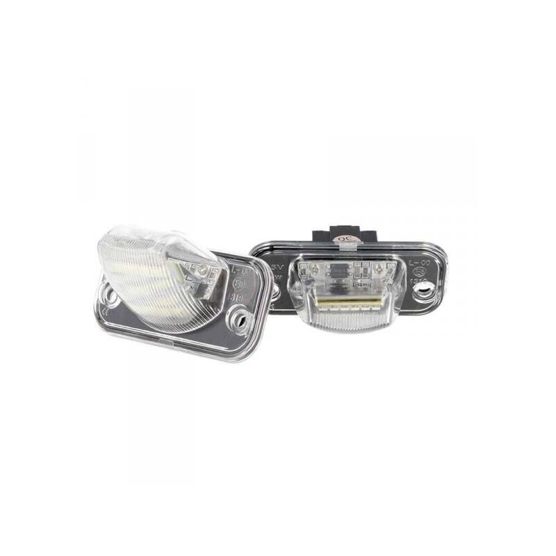 foto del prodotto carall kit luci targa led vw t4 transporter passat b5 candy jetta syncro touran bianco canbus