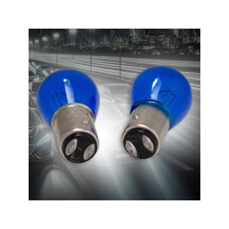 foto del prodotto carall lampada alogena p21 5w bay15d 12v 21 5w colore bianco 4200k no errore luce posizione stop