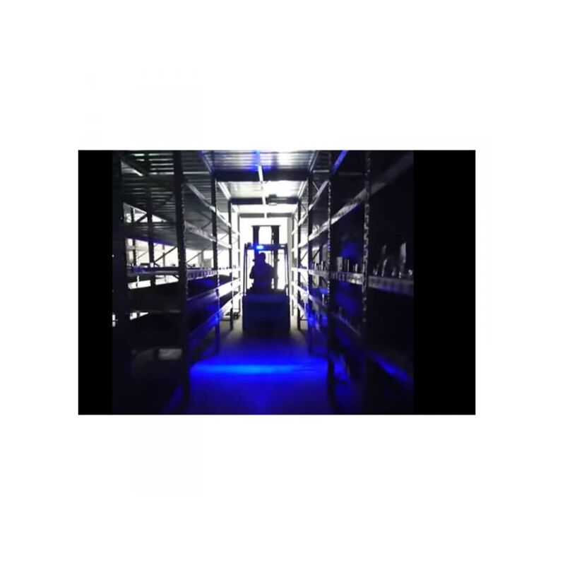 foto del prodotto carall lampada fanale faro led lineare per carrello elevatore muletto luce blue 12v 80v 30w segnaletica sicurezza