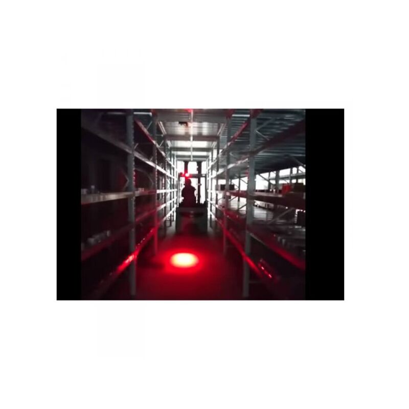 foto del prodotto carall lampada faretto led per carrelli elevatori muletti luci rosso 9v 60v 20w sicurezza movimento magazzino per pedoni