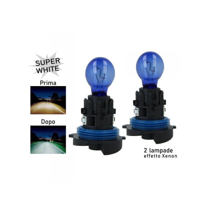 foto del prodotto carall lampada hp24w 12v 24w super white luci diurne peugeot 3008 5008 citroen c5