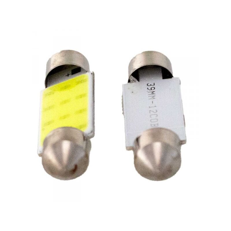foto del prodotto carall lampada led cob siluro canbus t11 c5w 39mm 4,5w dc12v bianco super luminoso