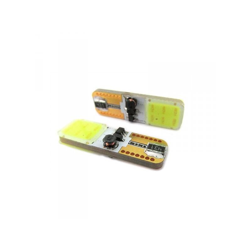foto del prodotto carall lampada led cob t10 w5w canbus pro 12v bianco ghiaccio 6000k super luminoso