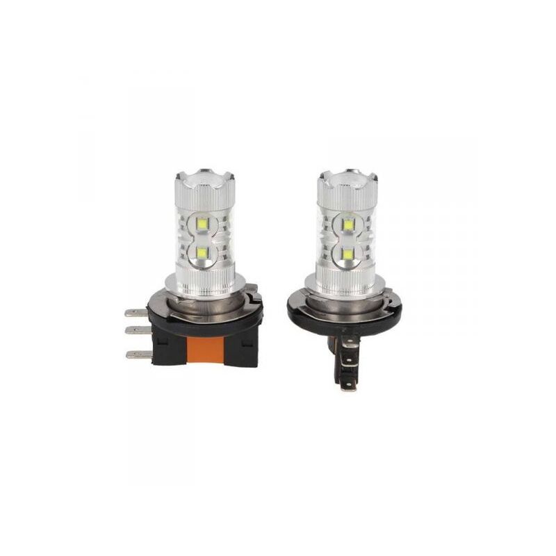 foto del prodotto carall lampada led h15 biluce 50w 12v canbus luci marcia diurne bianco vw golf 6 7 mk6 tiguan audi a6 fiat ducato ford kuga