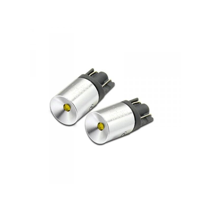foto del prodotto carall lampada led t10 w5w canbus pro 12v 3w chip cree xbd no errore luci posizione 90 gradi bianco