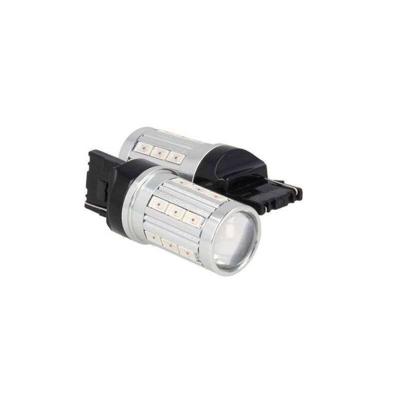 foto del prodotto carall lampada led t20 w21w wy21w 7440 giallo arancione 21 smd 5730 super luminoso luci frecce auto 12v 5w