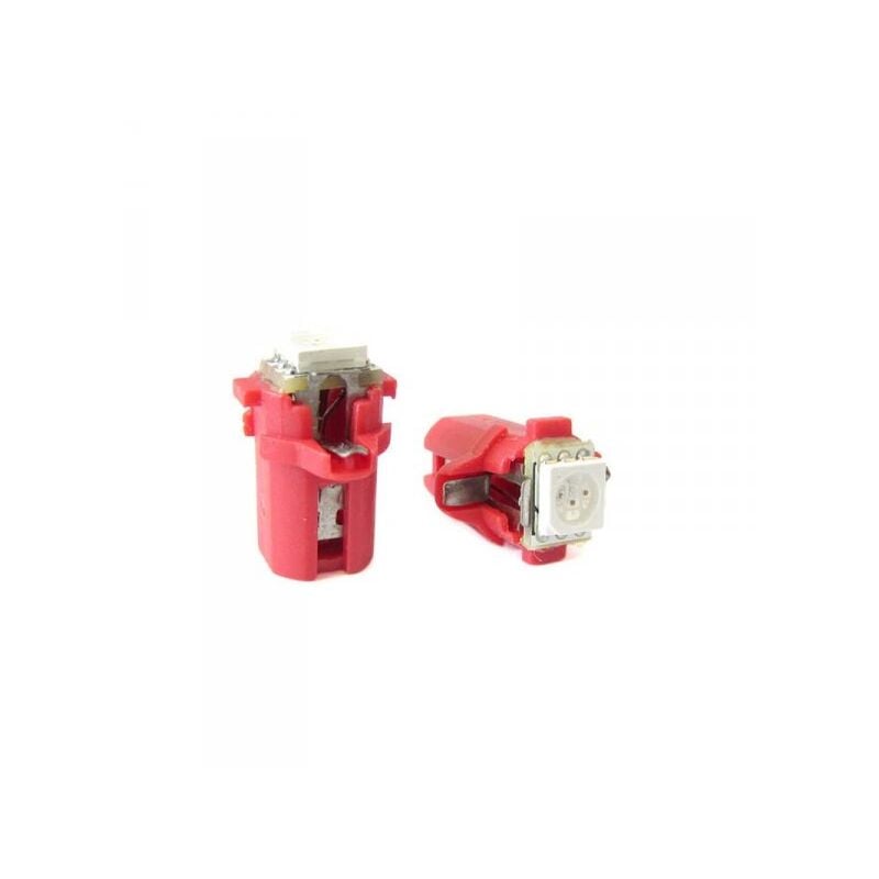 foto del prodotto carall lampada led t5 b8.3d b8,3d colore rosso red luci cruscotto e strumentazione 12v