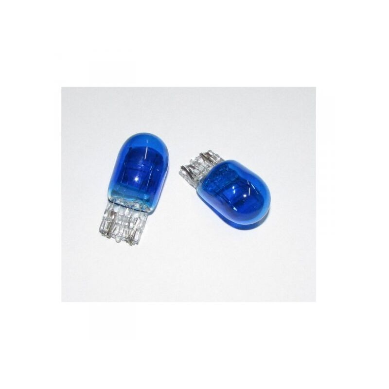 foto del prodotto carall lampada t20 w21 5w 12v 21 5w luci diurne per fiat 500 alfa mito opel corsa colore azzurra