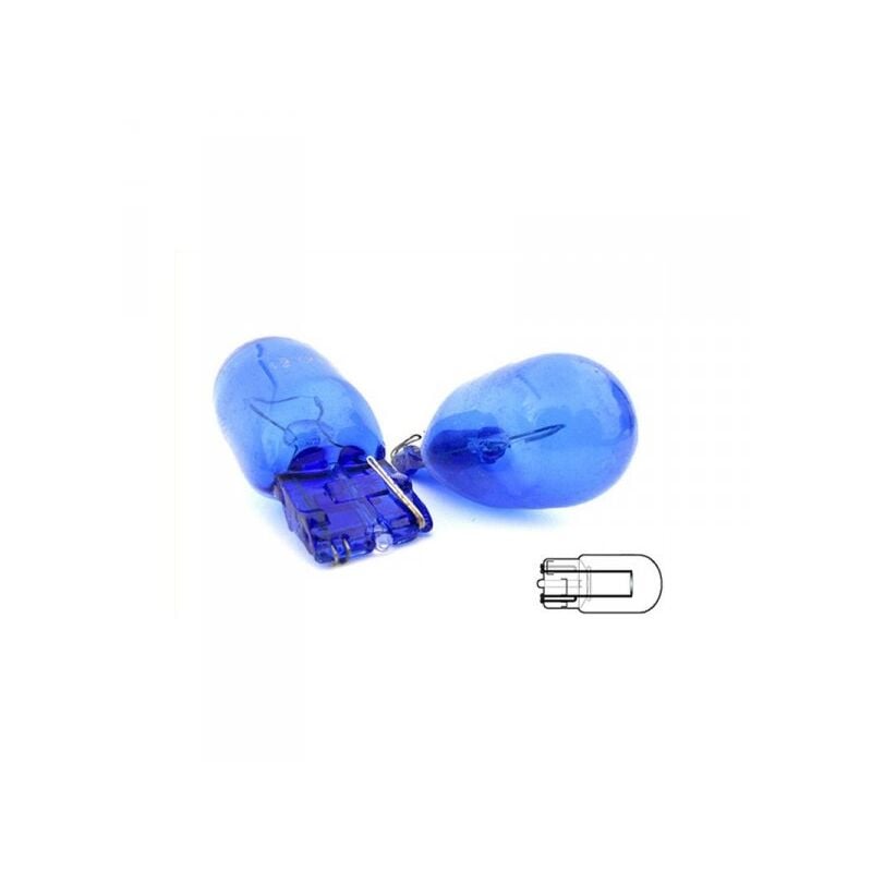 foto del prodotto carall lampada t20 w21w 12v 21w effetto xenon bianco mono filamento luci frecce stop