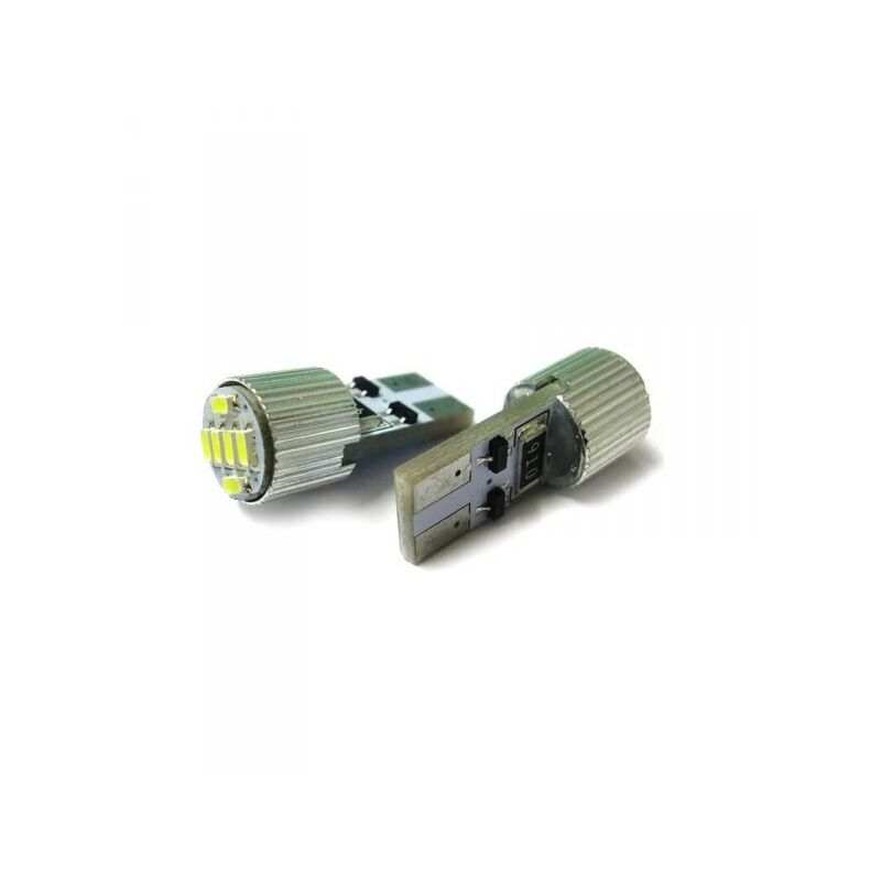 foto del prodotto carall lampadina led canbus t10 w5w 6 smd 3104 frontale no errore computer di bordo