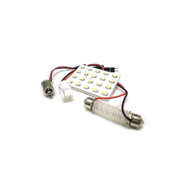 foto del prodotto carall pannello lampada led 20 smd t10 ba9s siluro regolabile t11 luci abitacolo