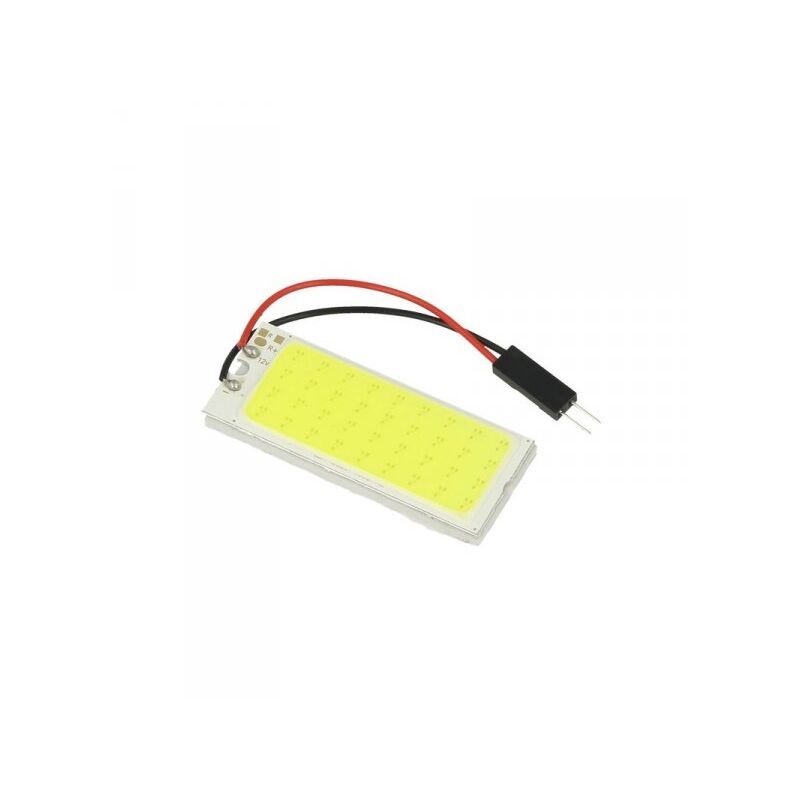 foto del prodotto carall pannello lampada led cob 36 chip 12v 7,2w 52x22mm siluro t11 regolabile t10 w5w ba9s t4w