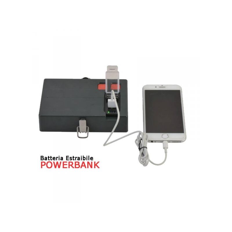 foto del prodotto carall proiettore faro led flood professionale 30w ricaricabile e cavo 5 metri dual system base magnetica batteria estraibile utilizzabile come
