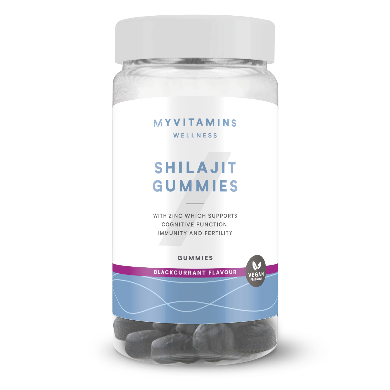 foto del prodotto caramelle gommose a base di shilajit 60gummies