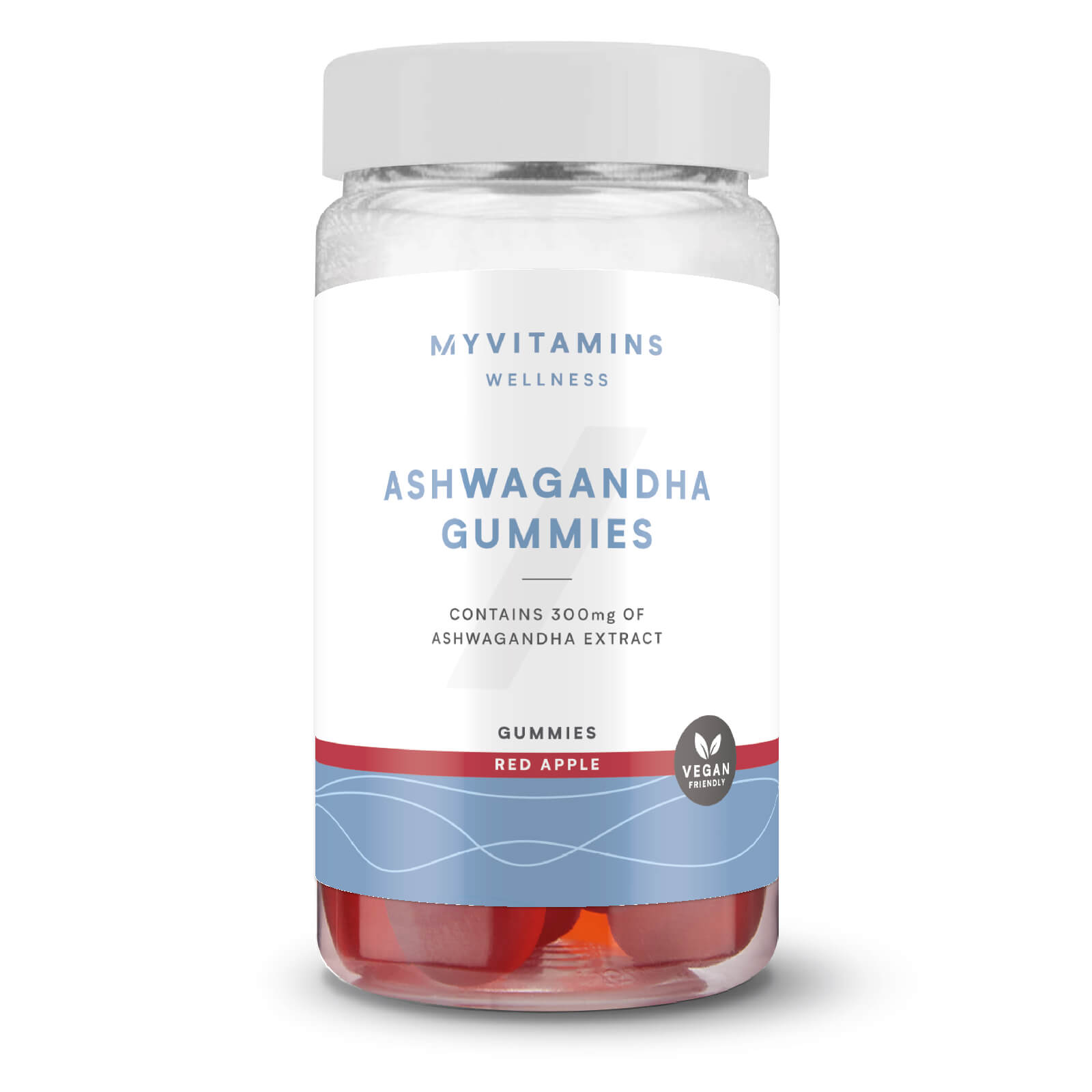 foto del prodotto caramelle gommose con ashwagandha 60 caramelle 60gummies red apple extra strength 