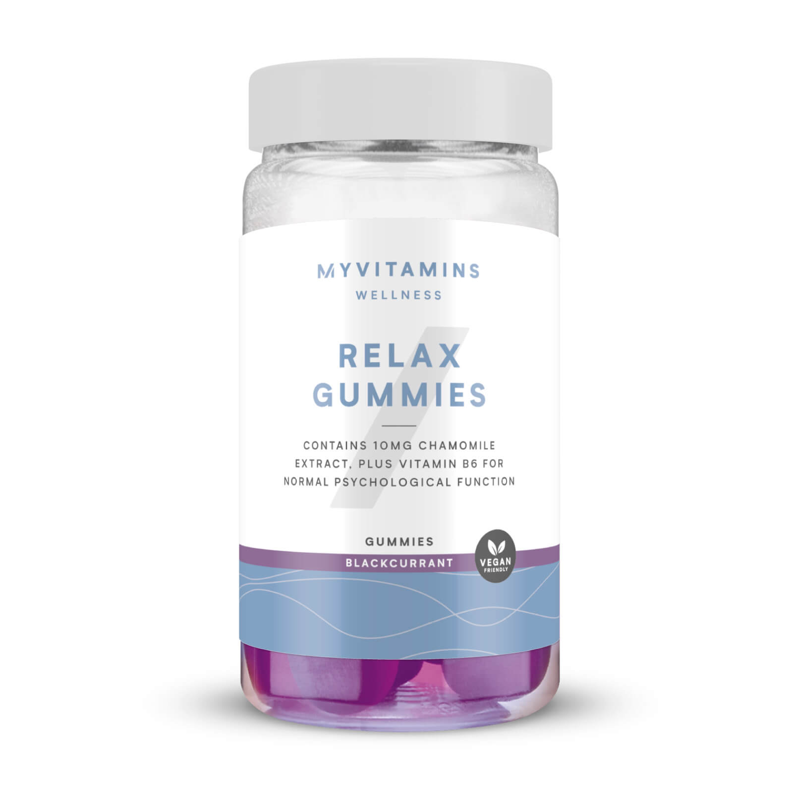 foto del prodotto caramelle gommose per il relax 60gummies ribes nero