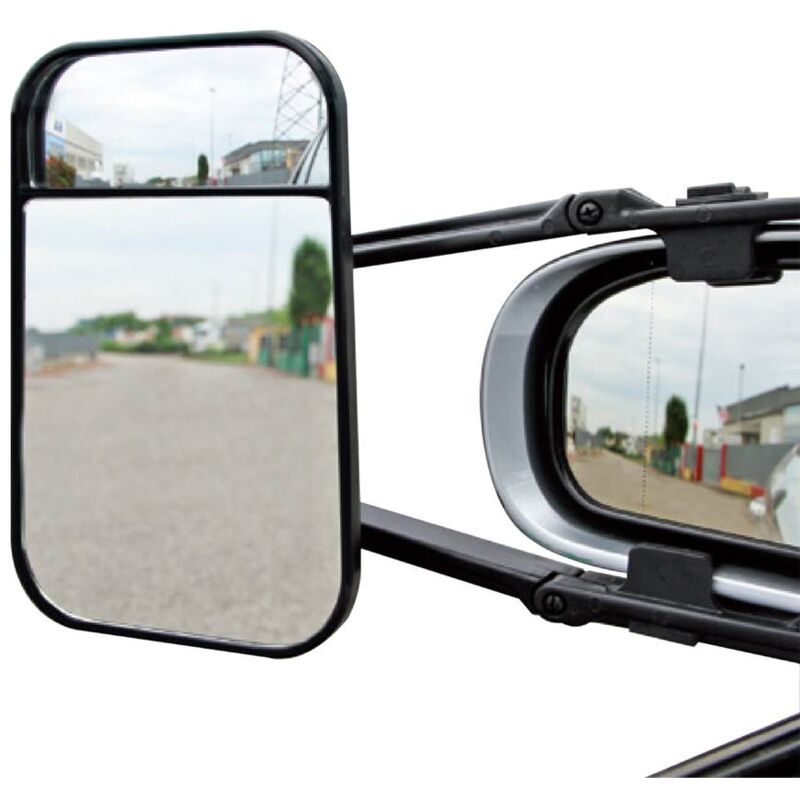 foto del prodotto caravanspiegel xl duo 019606 specchietto retrovisore 220 mm x 125 mm iwh
