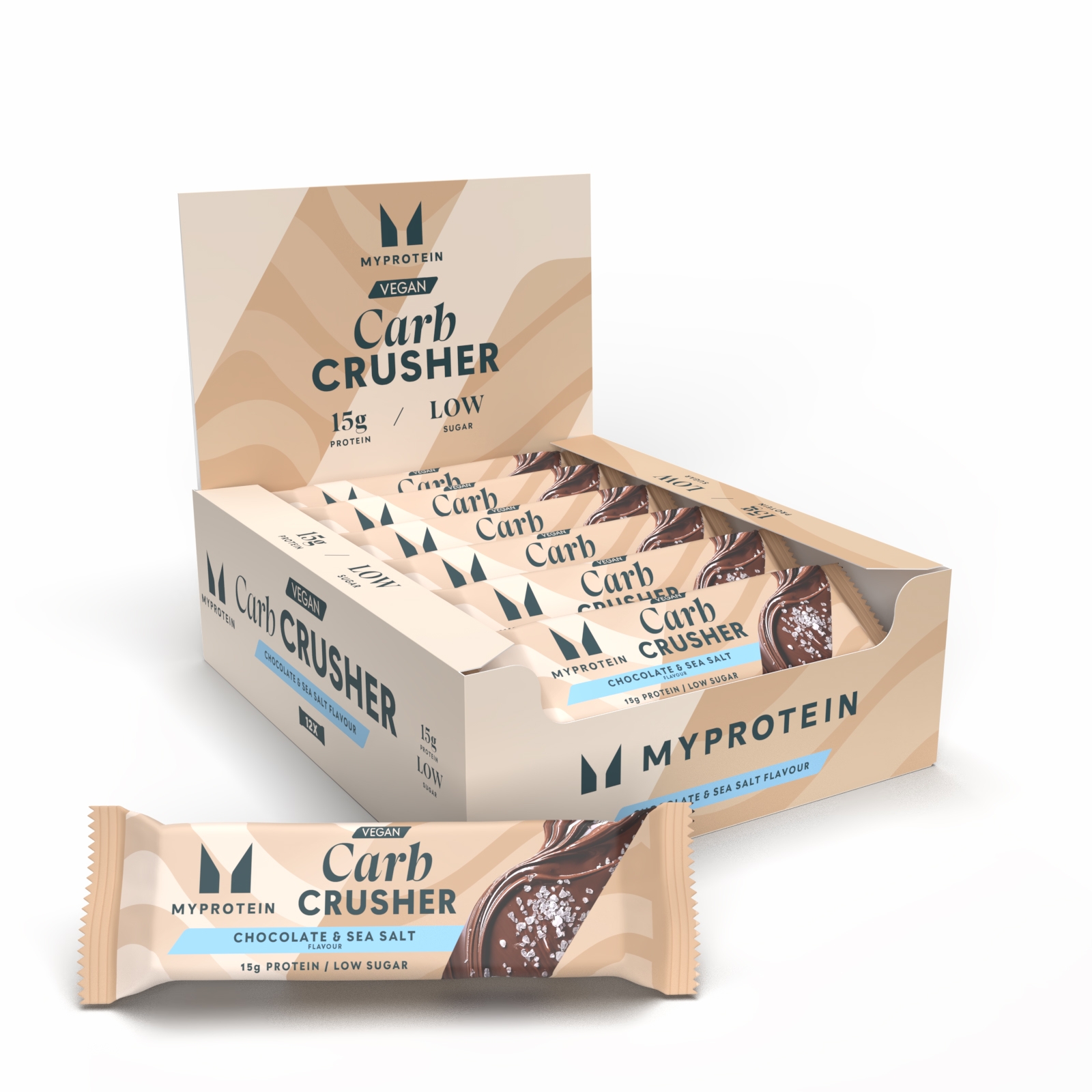 foto del prodotto carb crusher vegano cioccolato e sale marino