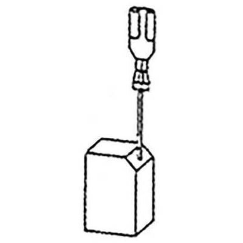 foto del prodotto carboncino bosch z0167 porta grafite mm 5x 8 h.mm 15,5 cf pz 2