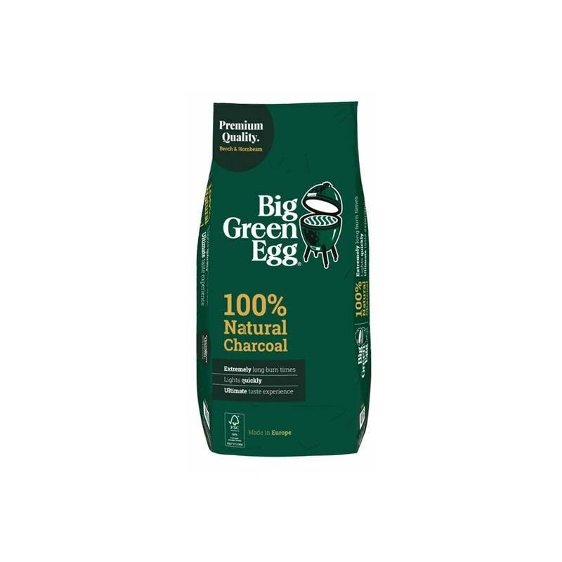 foto del prodotto carbonella vegetale premium lump charcoal big green egg 9 kg 390011