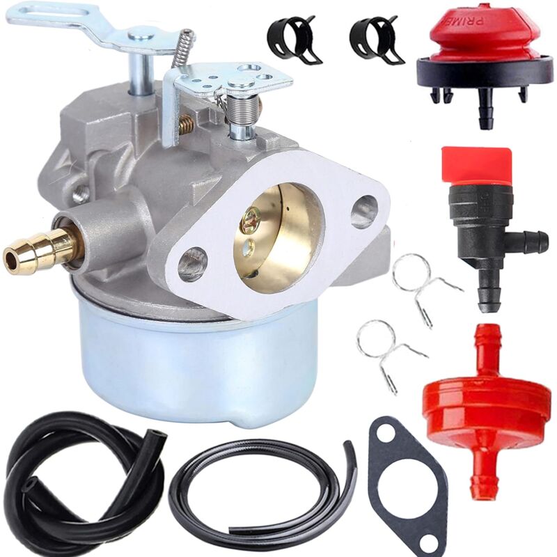 foto del prodotto carburatore 640052 per tecumseh hmsk80 lh318sa 640349 924082 932101 640052 640054 924050 ariens st624 st824 st1032 compatibile con macchine da