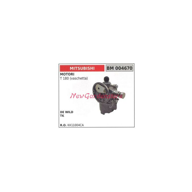 foto del prodotto carburatore a vaschetta mitsubishi motosega t 180 004670